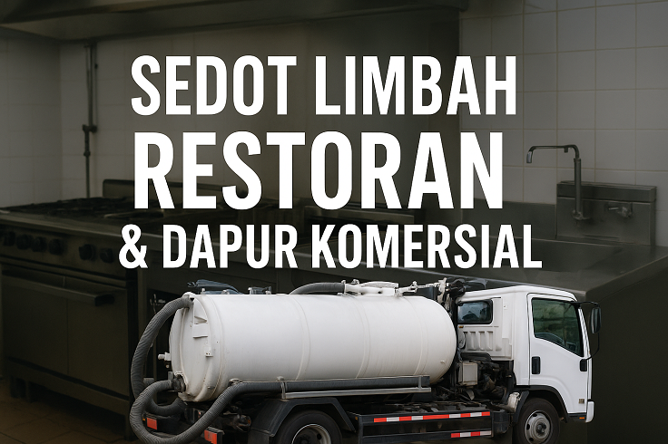 sedot limbah restoran