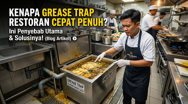 jasa sedot grease trap restoran